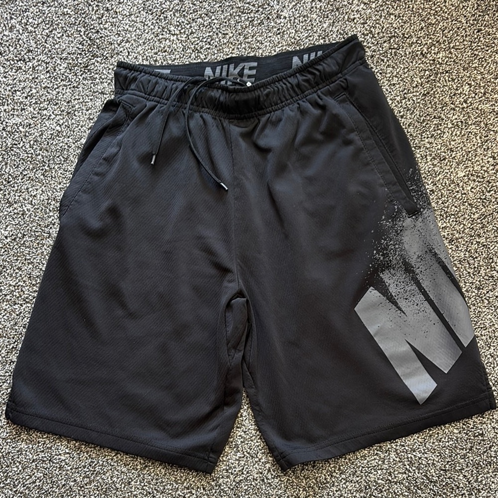 Nike Men's Black Athletic Shorts- S